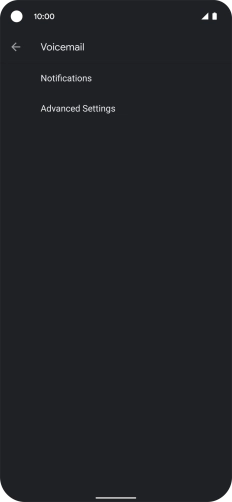 Press Advanced Settings.