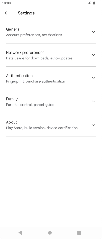 Press Network preferences.