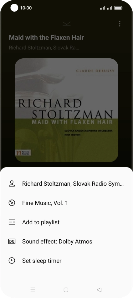 Press Add to playlist.