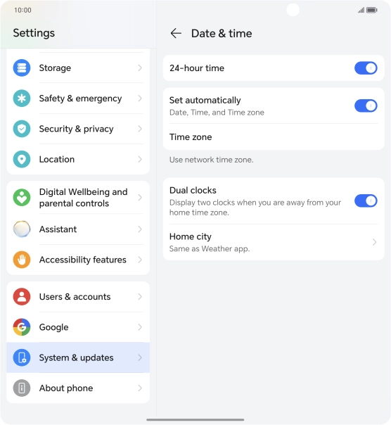 Slide your finger upwards starting from the bottom of the screen to return to the home screen.