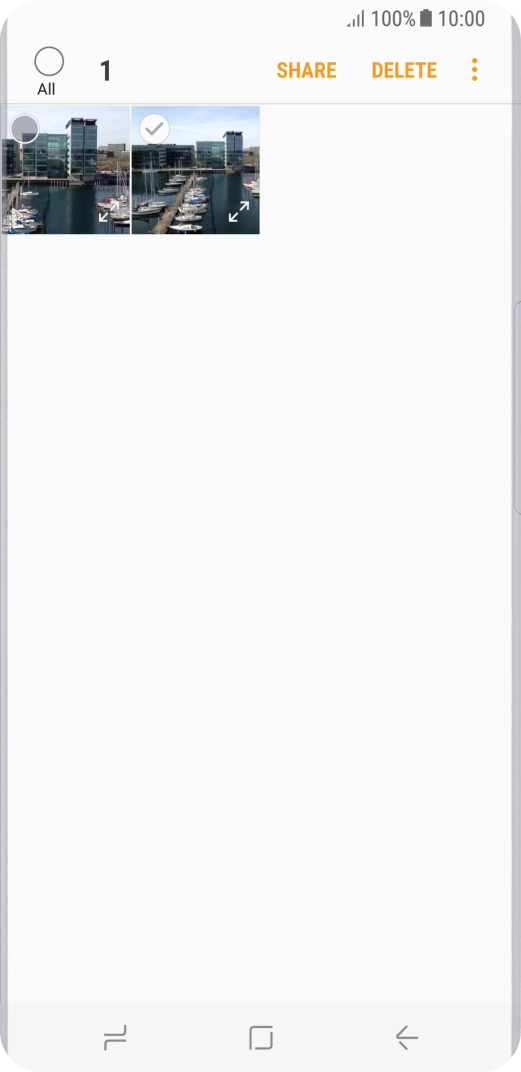 Press the field above 