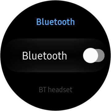 Press Bluetooth to turn on the function.
