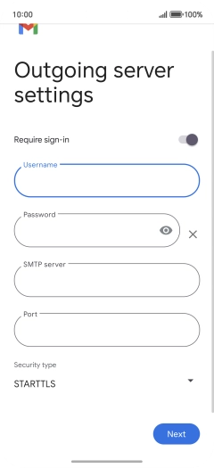 Press the field below 