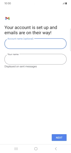 Press the field below 