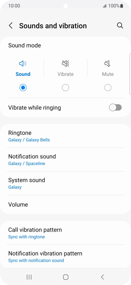 Press Ringtone.