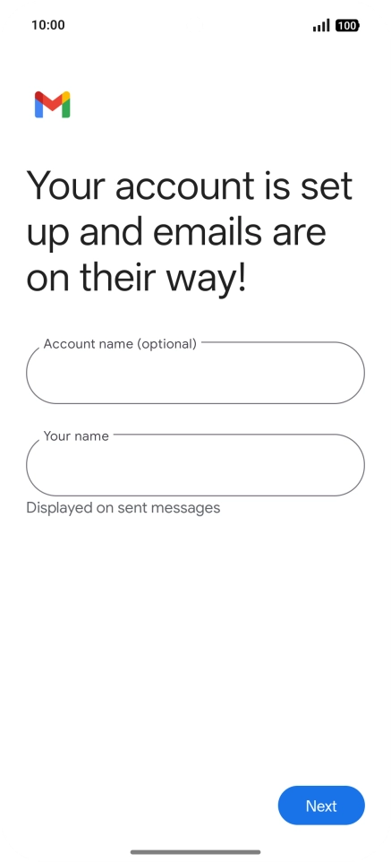 Press the field below 