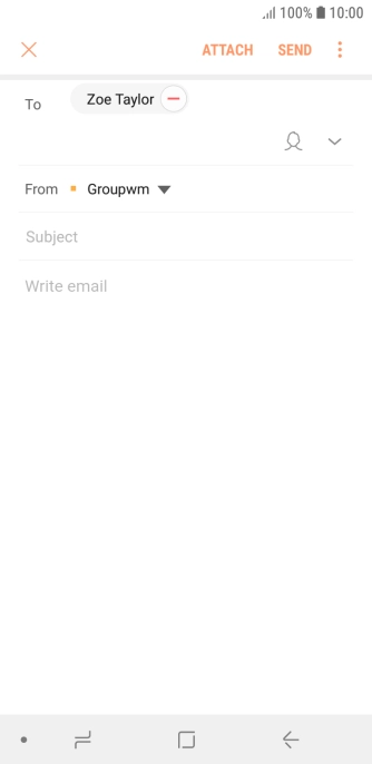 Press Subject and key in the required subject.