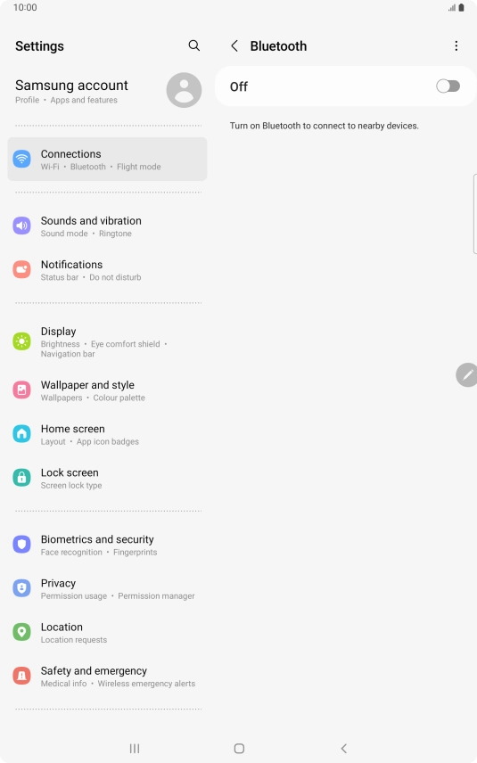 Press the indicator to turn on the function.