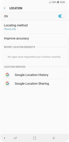 Press Locating method.