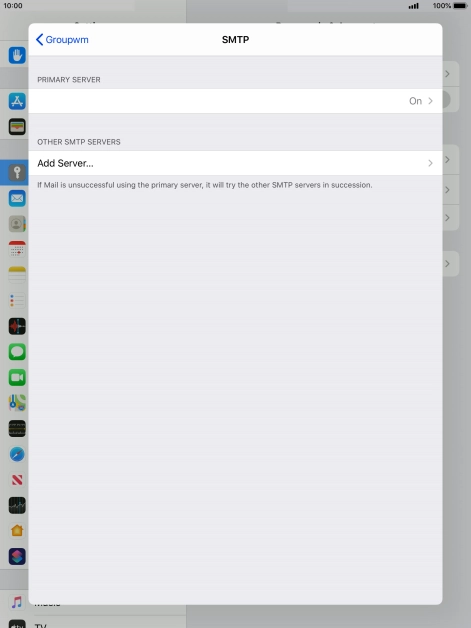 Press the field below 