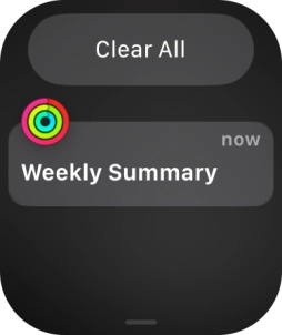 Press the required notification to open it.