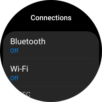 Press Bluetooth.
