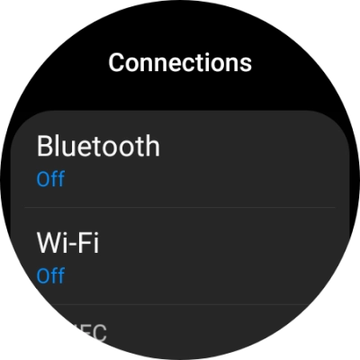 Press Bluetooth.