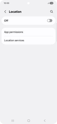 Press the indicator to turn the function on or off.