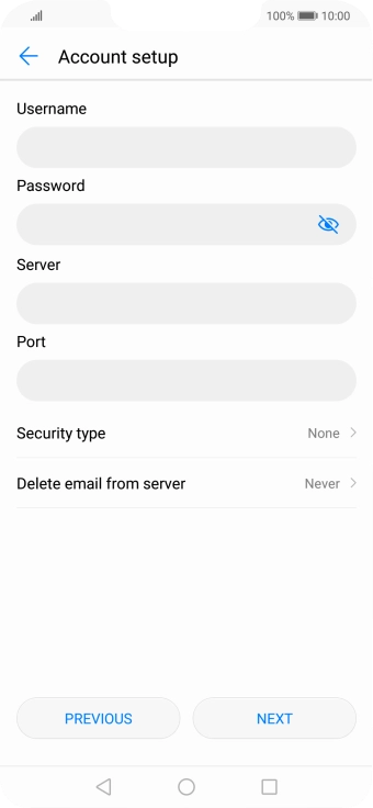 Press the field below 