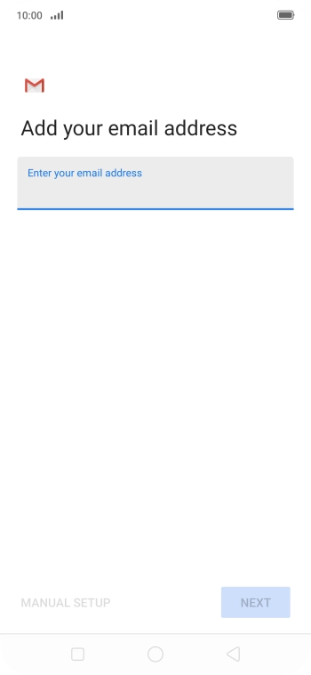 Press the field below 