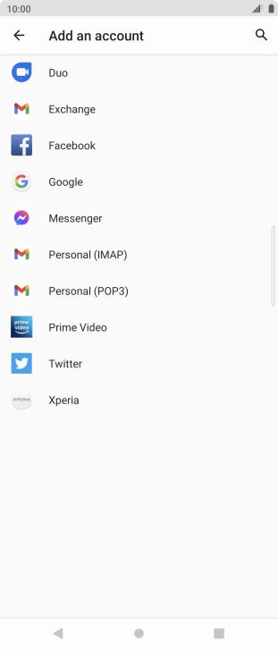 Press Personal (POP3).