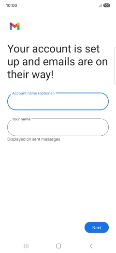 Press the field below 