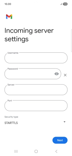 Press the field below 
