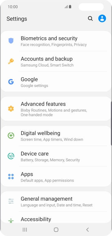 Press Biometrics and security.