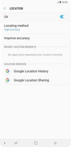 Press Locating method.
