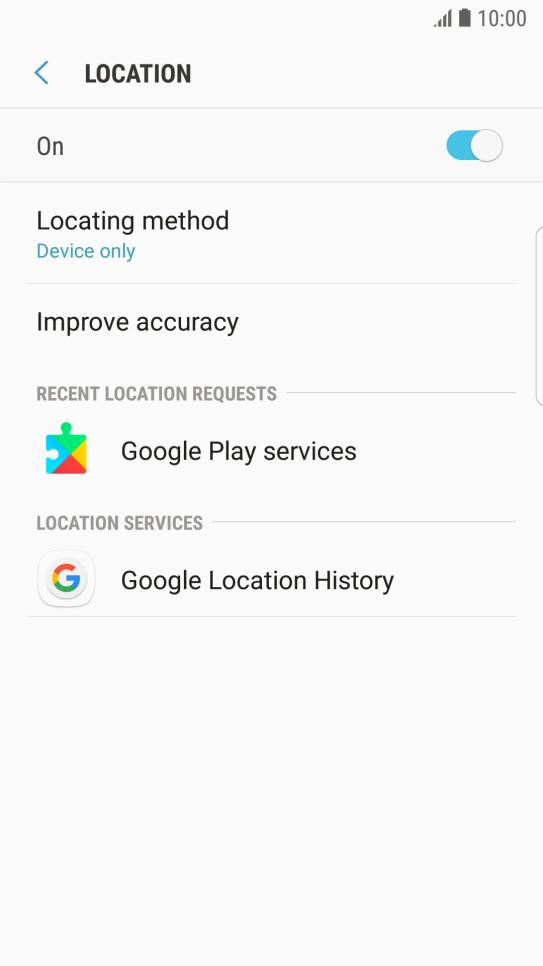 Press Locating method.