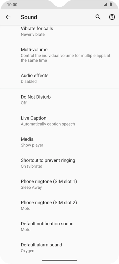 Slide your finger upwards starting from the bottom of the screen to return to the home screen.