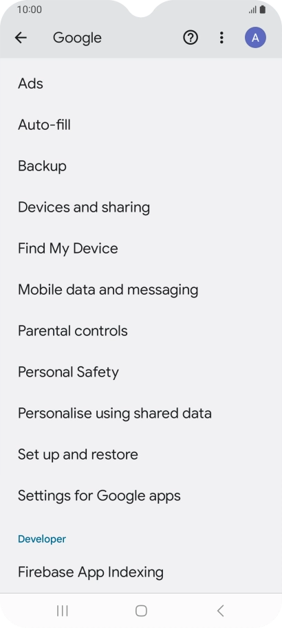 Press Find My Device.