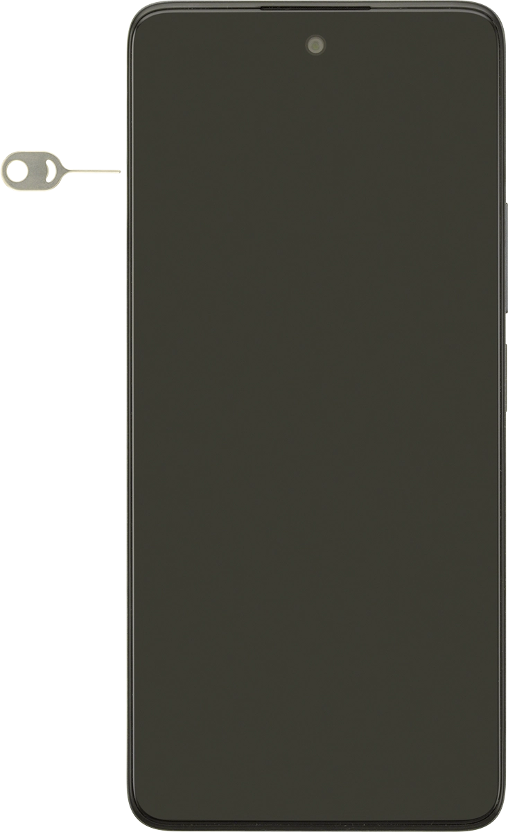 Find the opener for the card holder.