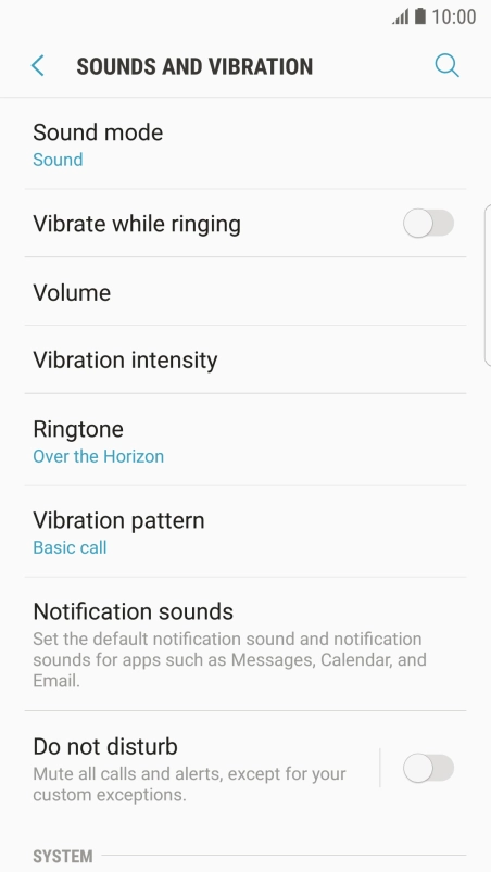Press Ringtone.