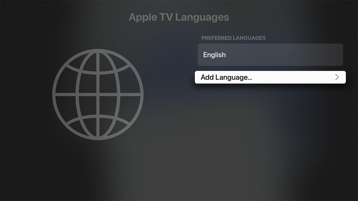 Highlight Add Language....