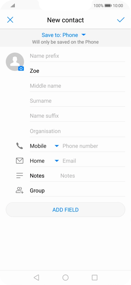 Press Surname and key in the required last name.