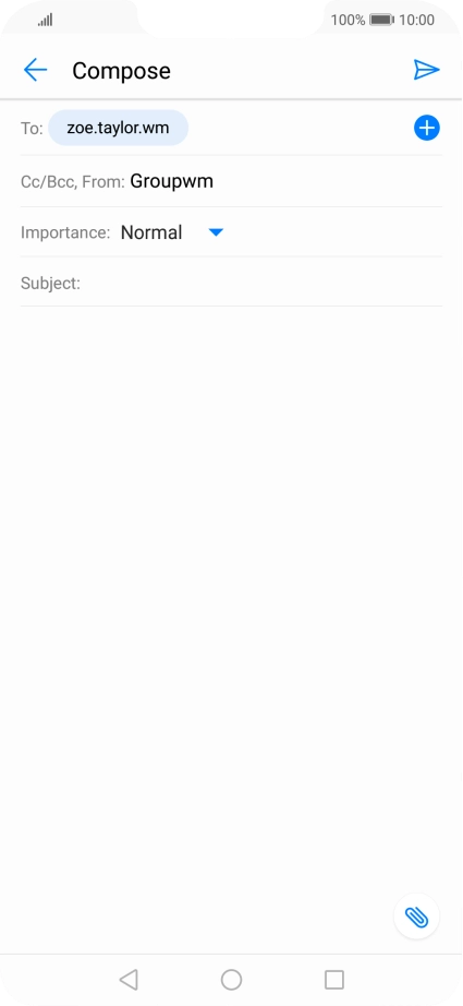 Press the field next to 