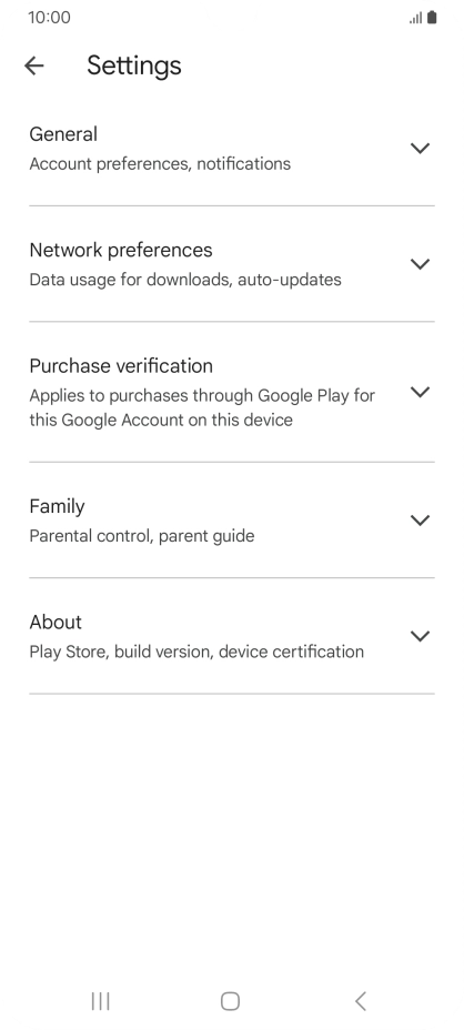 Press Network preferences.