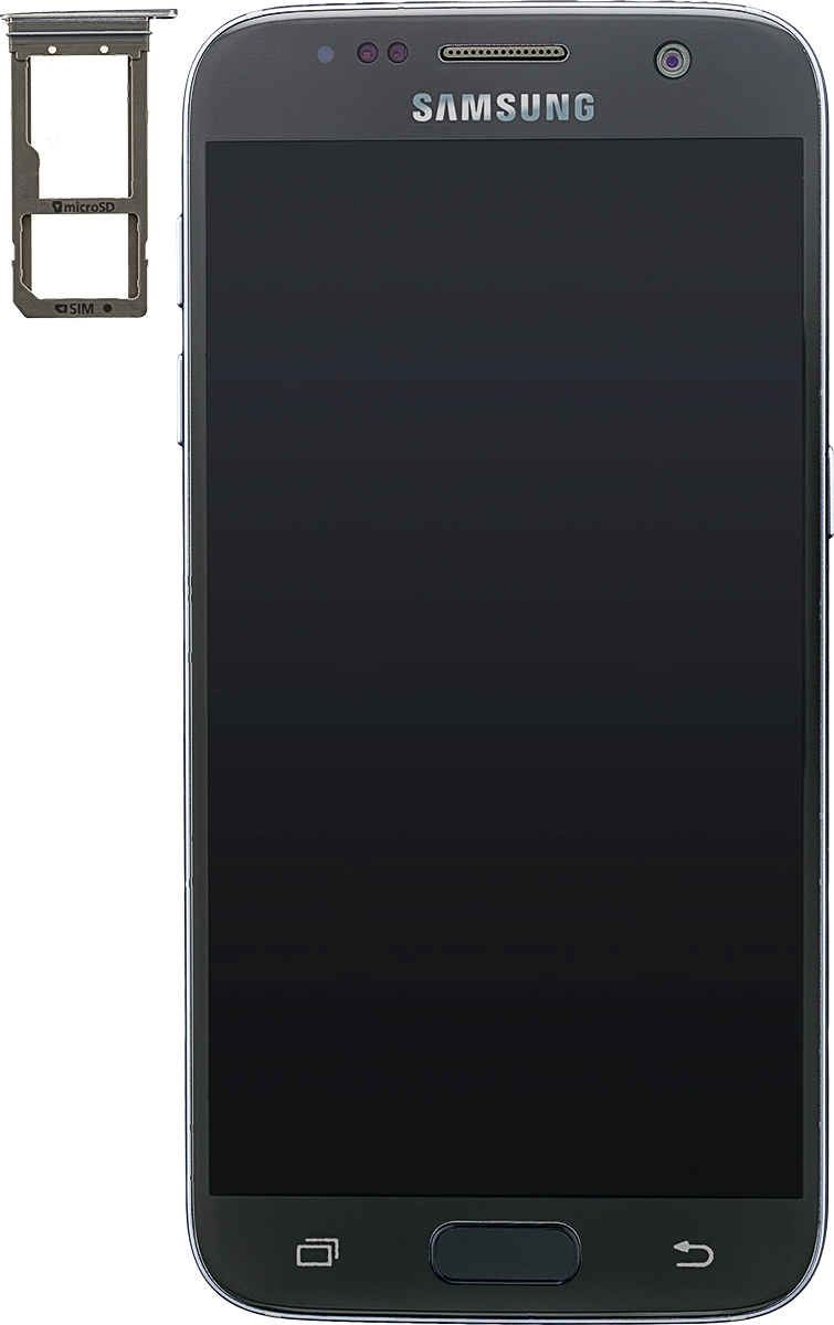 Turn your SIM so the angled corner of the SIM matches the angled corner of the SIM holder and place your SIM in the holder.