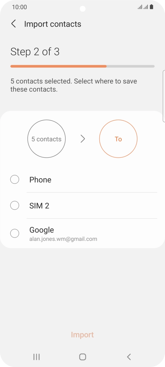 Press Phone.