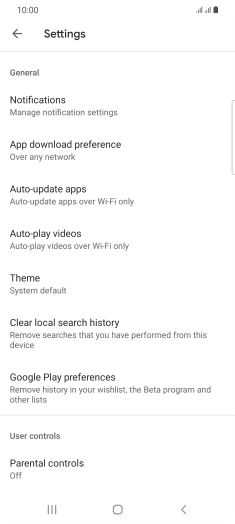 Press Auto-update apps.