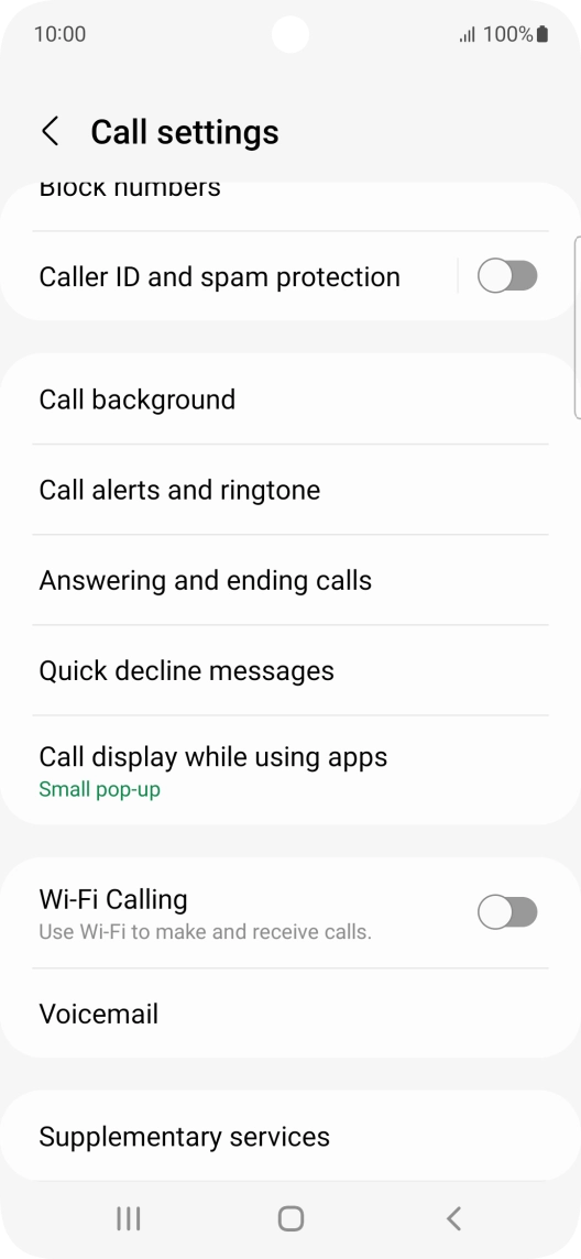 Press Voicemail.