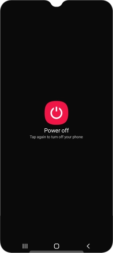 Press Power off.