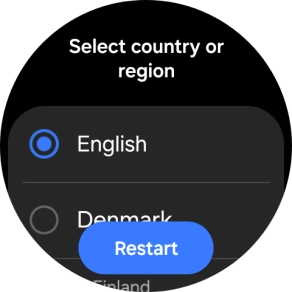 Press Restart.
