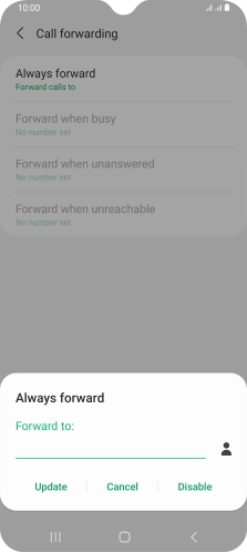 Press Disable.