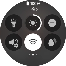 Press the Wi-Fi icon to turn the function on or off.