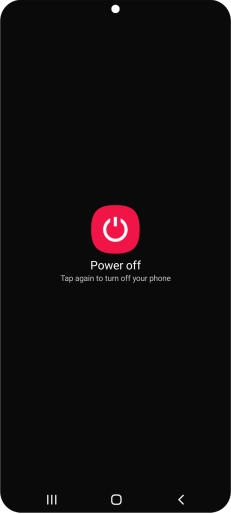 Press Power off.