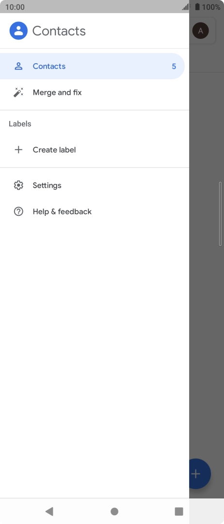 Press Settings.