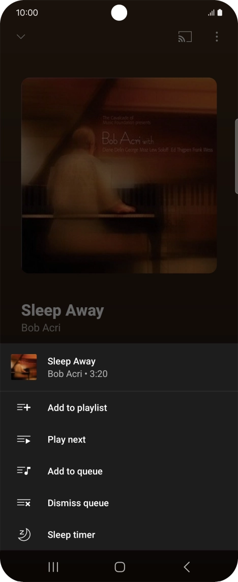 Press the add icon.