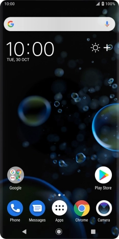 When the battery charging icon is displayed, the battery is charging.
