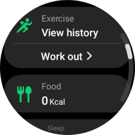 Press Work out.