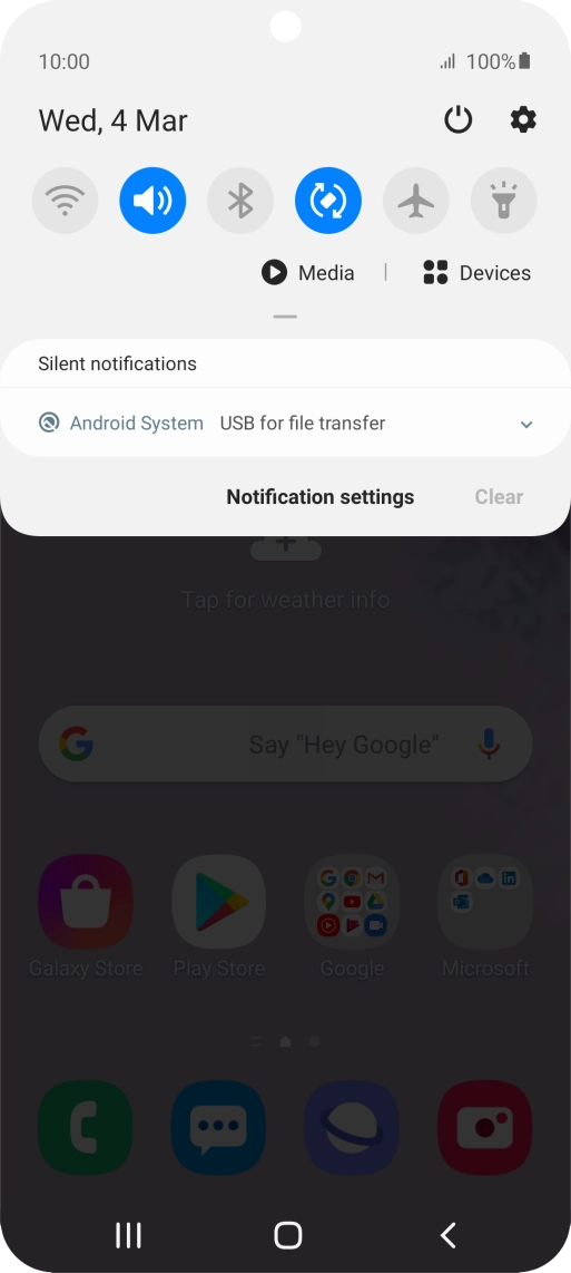 Press Android System.