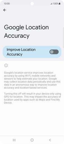 If you press the indicator next to 