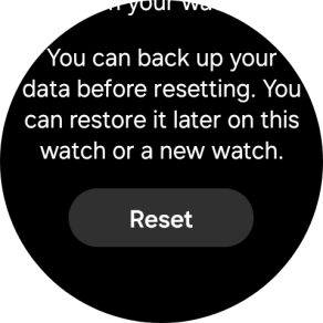 Press Reset.
